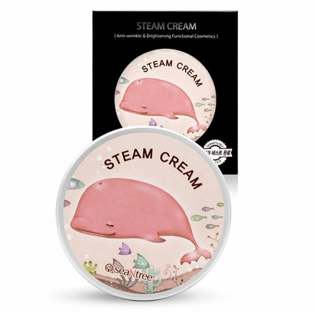 SeaNtree STEAM CREAM (anti-wrinkle and brightening) Паровой крем для лица, приготовленый из воды и органического арганового масла при помощи смешивания паром.