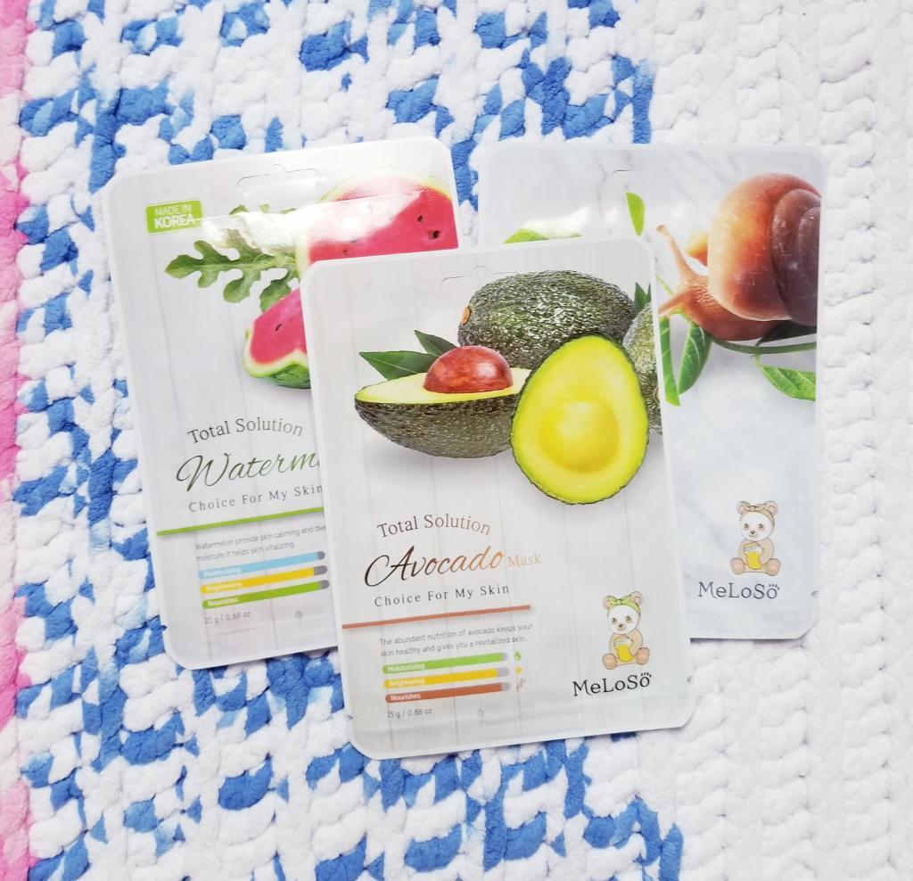 Meloso Total solution mask Бюджетные хорошие тканевые маски