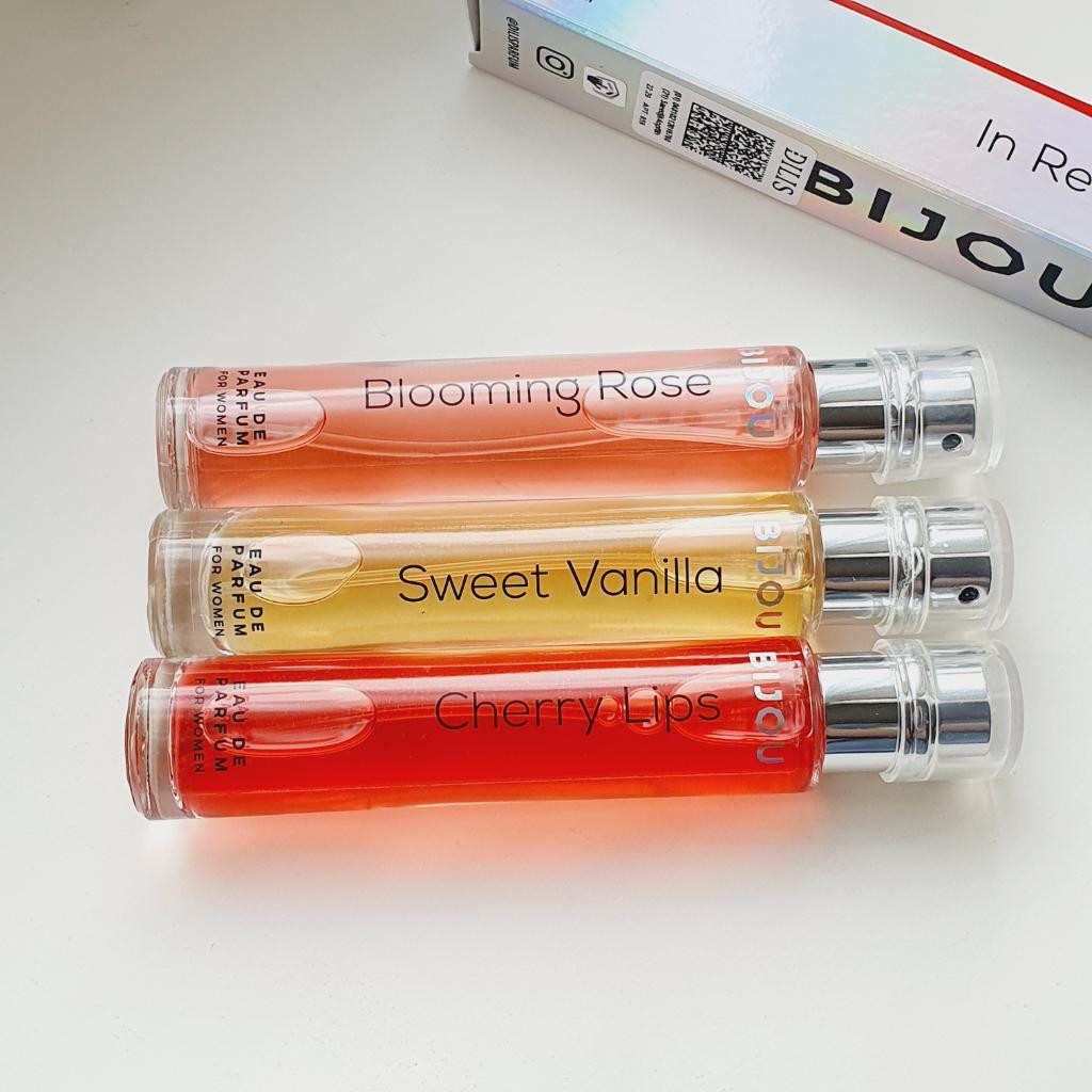 Dilis Bijou Cherry Lips, Sweet Vanila, blooming rose Парфюмерная вода