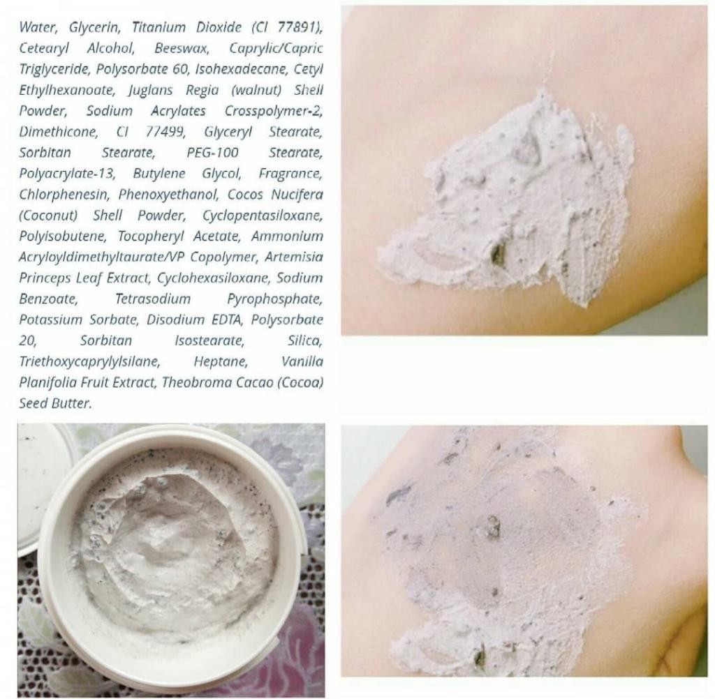 A'PIEU Pack Flurry Cookie&Cream очищающая маска-скраб "Сливочное мороженое с печеньем".