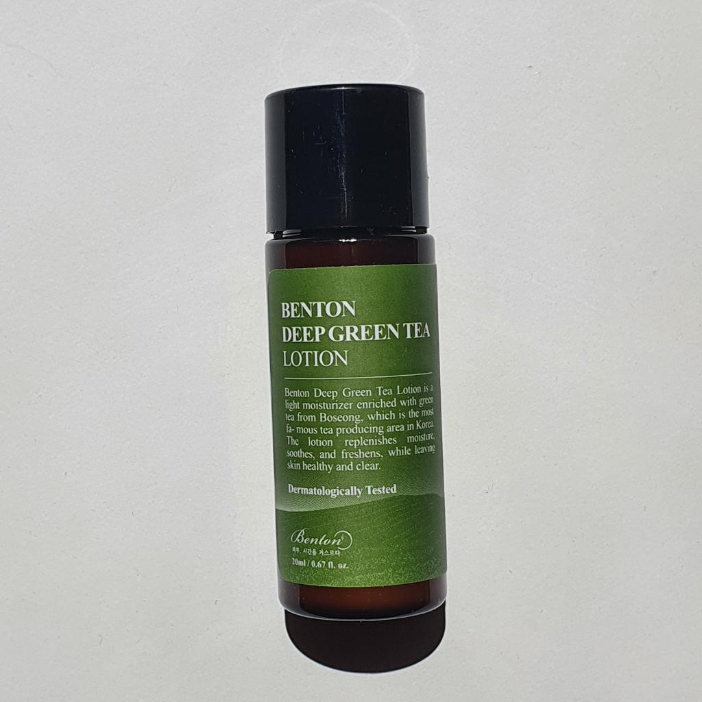 Benton Deep Green Tea Lotion (20 мл)  Лосьон с экстрактом зелёного чая