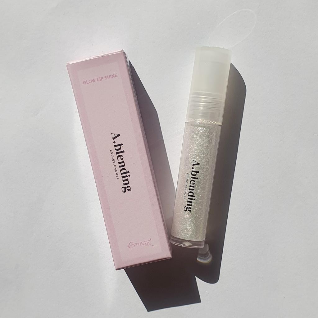 Esthetic House A.Blending GLOW LIP SHINE 01 Sugar Glow Блеск для губ прозрачный