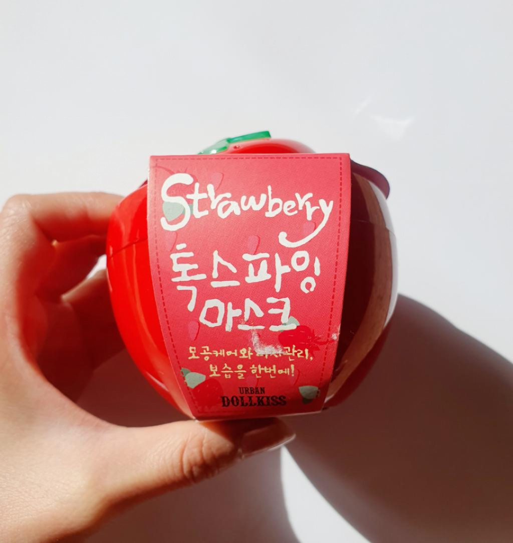 Baviphat Urban Dollkiss Strawberry Detoxifying Pack очищающая глиняная маска