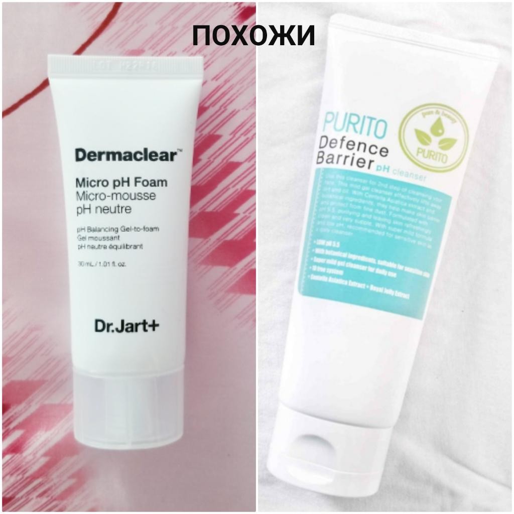 Dr.Jart+ Dermaclear Micro Foam Micro-Mousse Cleansing Foam Мягкая пенка-гель для умывания с био-водой