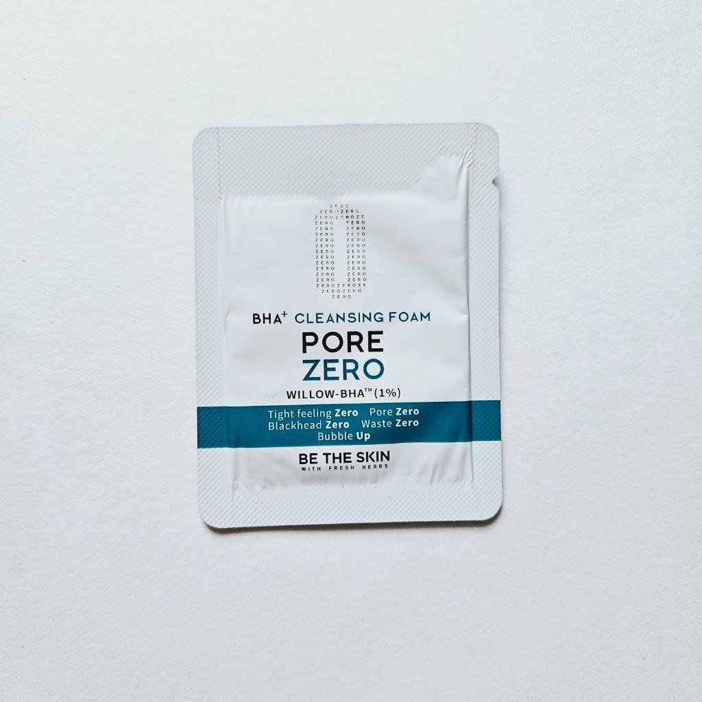 Be The Skin BHA PORE ZERO Cleansing Foam Кремовая пенка для контроля жирности кожи и борьбы с чёрными точками