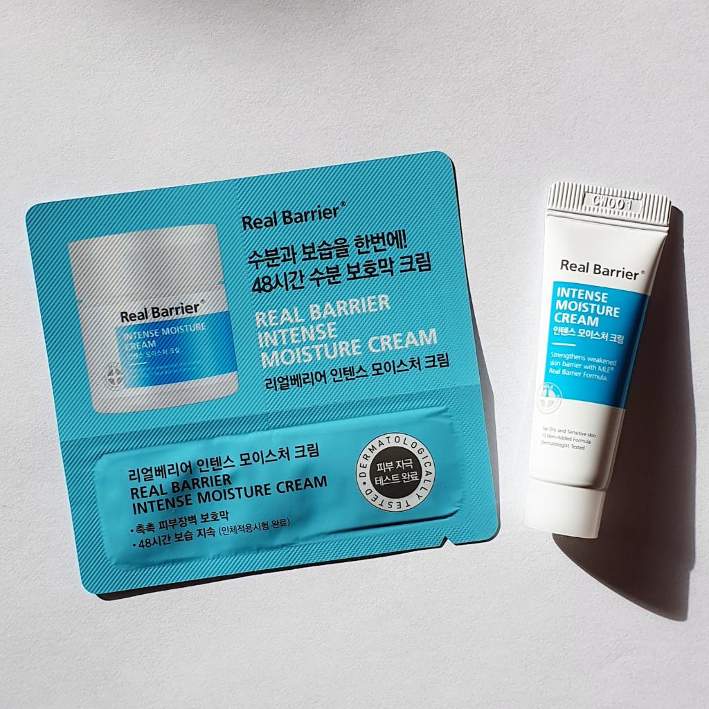 Real Barrier Intense Moisture Cream и Extreme Cream Cicarelief Cream Сравнение кремов
