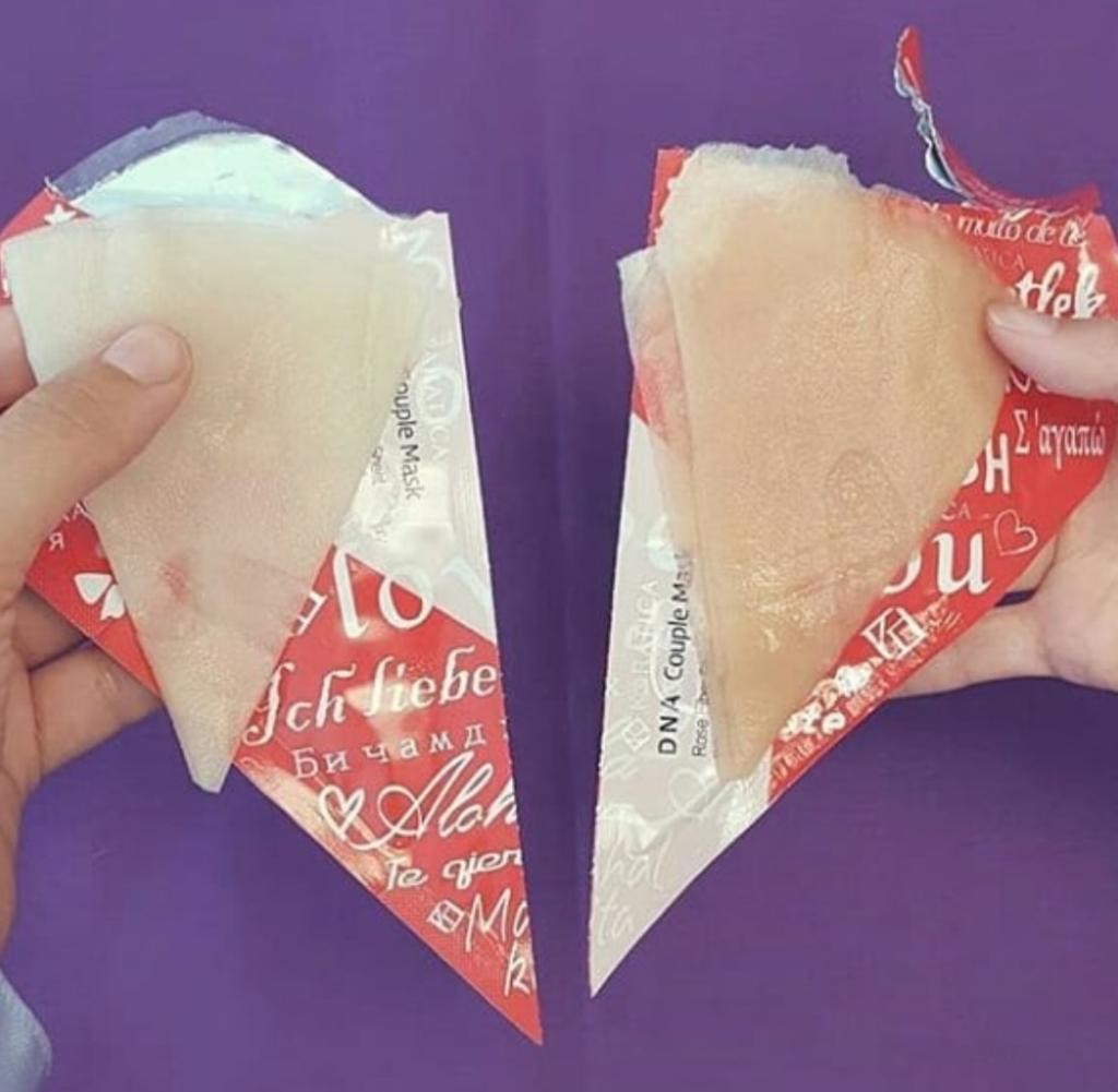 Karatica DNA couple mask Двойная маска для лица.