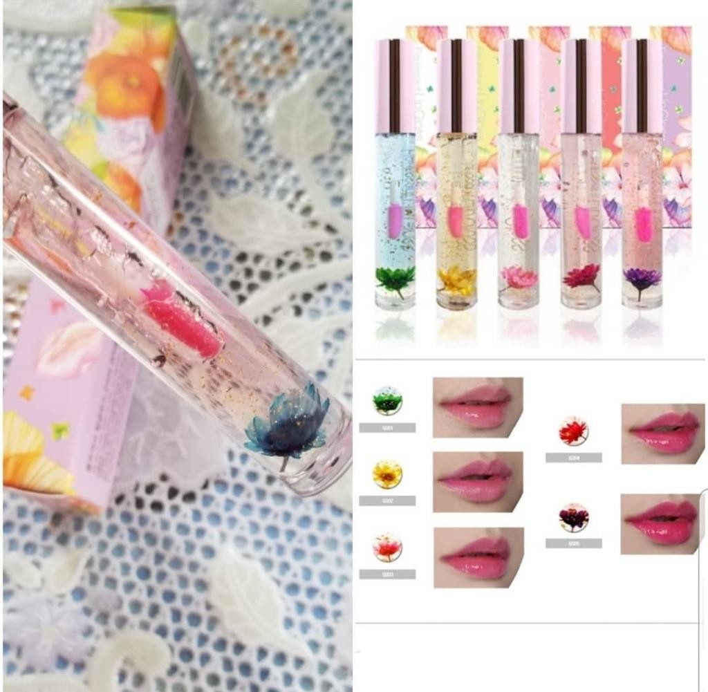GLAMFOX Fleurissant Lip Gloss Бальзам-тинт и блеск для губ