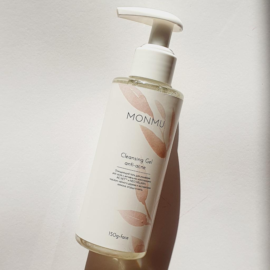Monmu Cleansing Gel Anti-Acne Очищающий гель для умывания для проблемной кожи.