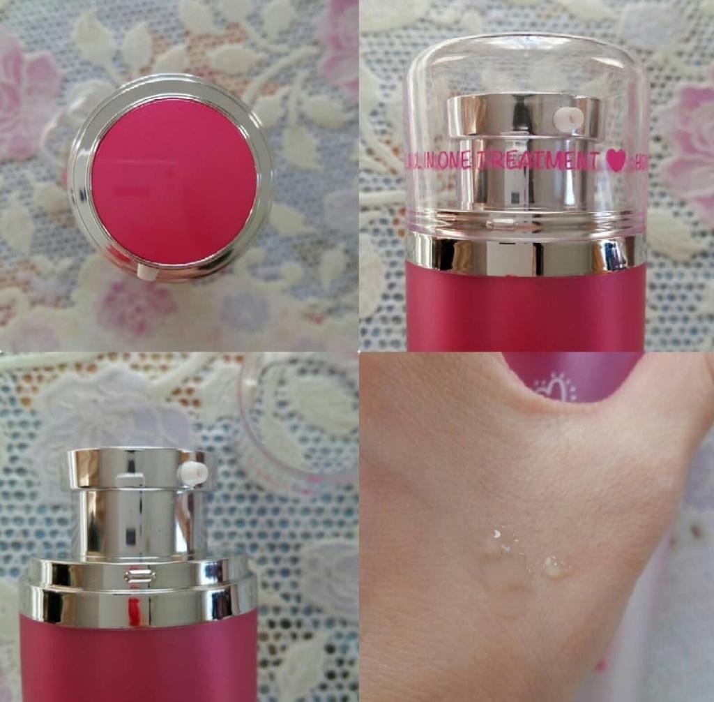 Seantree Heart Capsule All In One Treatment Уходовая сыворотка для лица 3 в 1: тонер, эссенция и эмульсия.