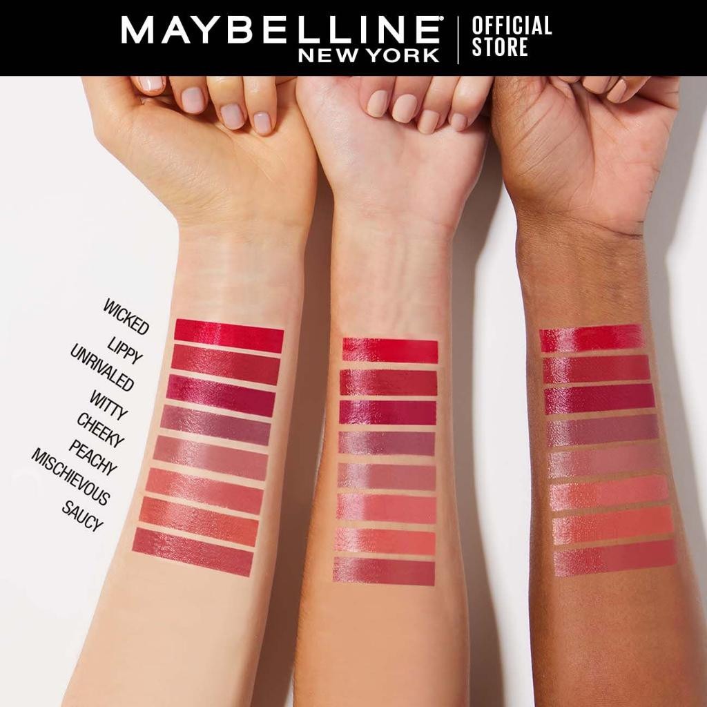 Maybelline Super stay vinyl ink Жидкая стойкая помада для губ