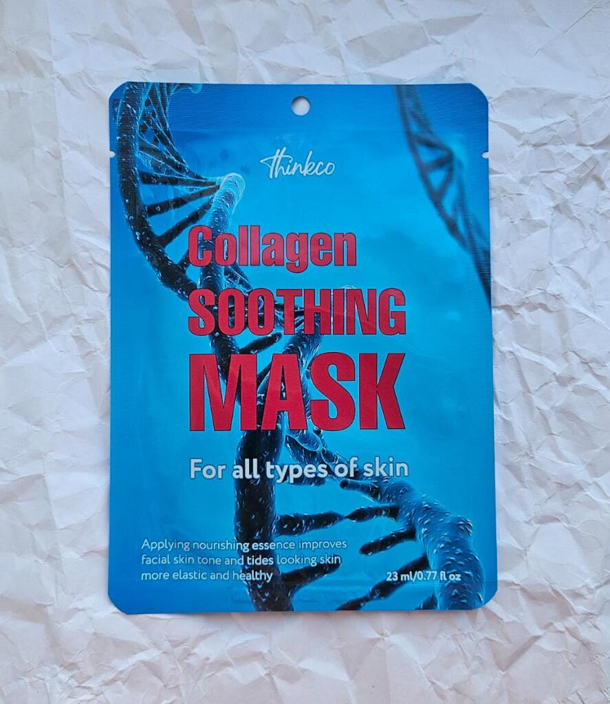 Thinkco Collagen SOOTHING с коллагеном Тканевая маска с коллагеном