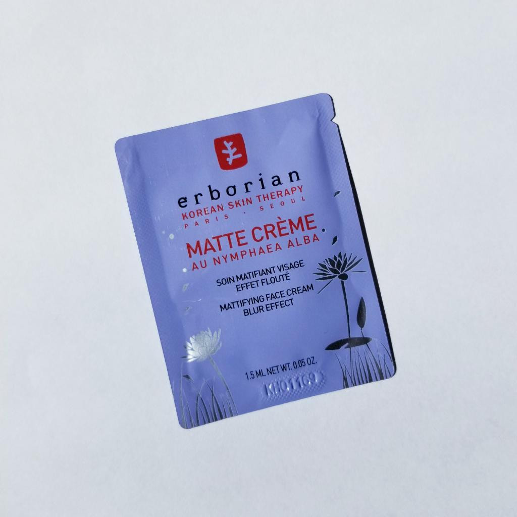 Erborian matte creme blur effect Матирующий крем для лица.
