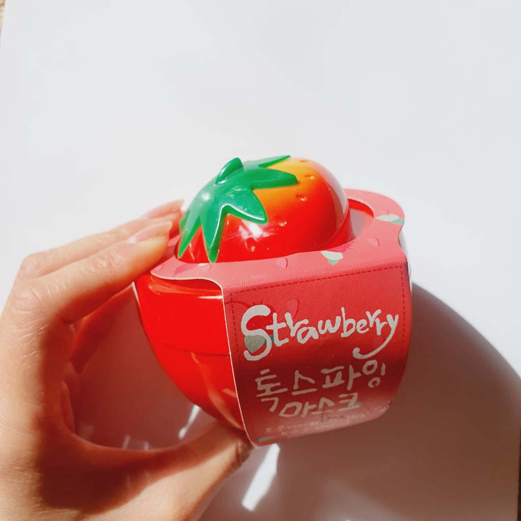 Baviphat Urban Dollkiss Strawberry Detoxifying Pack очищающая глиняная маска