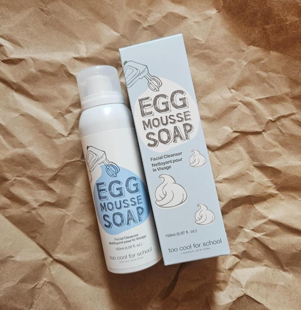 Too cool for school Egg Mousse Soap Мыло-мусс с протеинами яичного желтка.