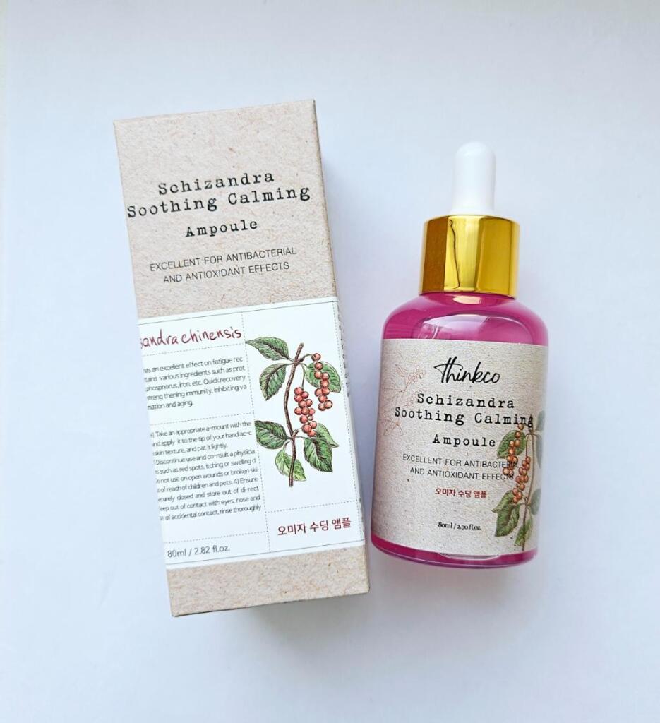 Thinkco Schizandra Soothing Calming Ampoule Сыворотка успокаивающая с экстрактом лимонника