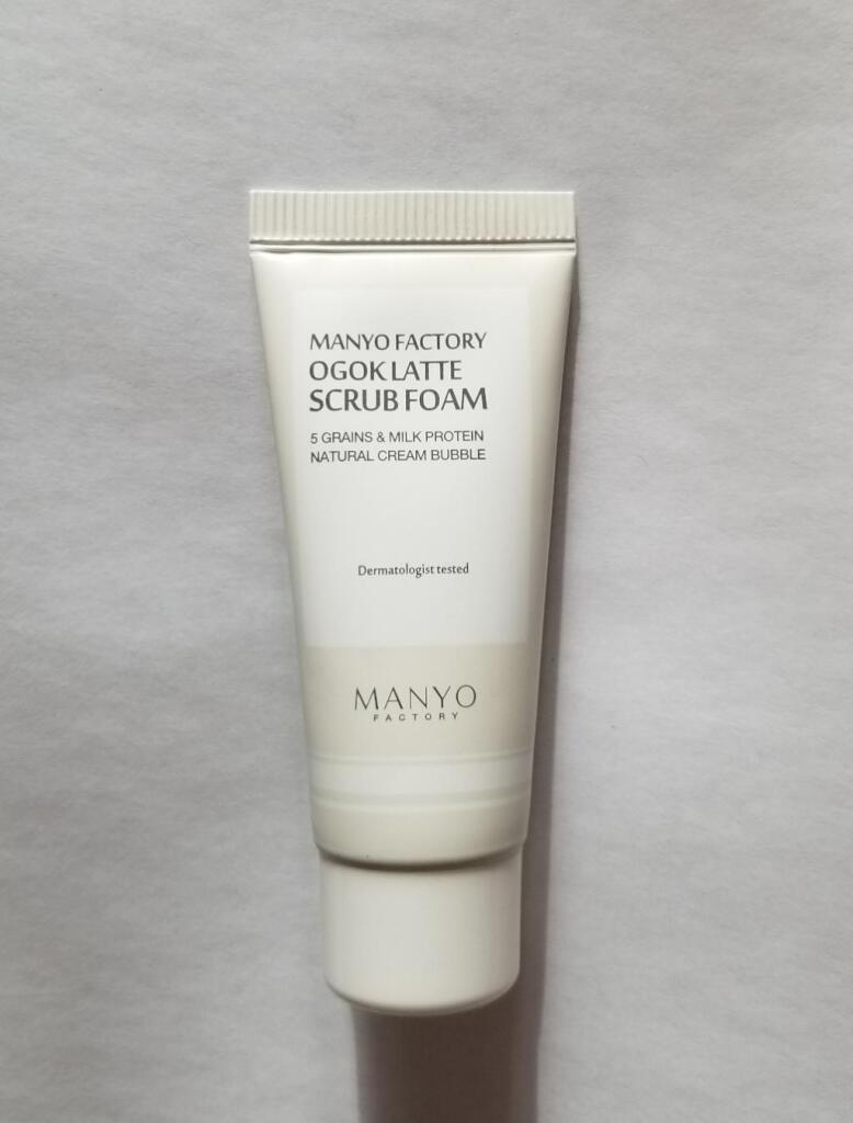MANYO Factory Ogok Latte Scrub Foam Молочная пенка-скраб с пятью злаками