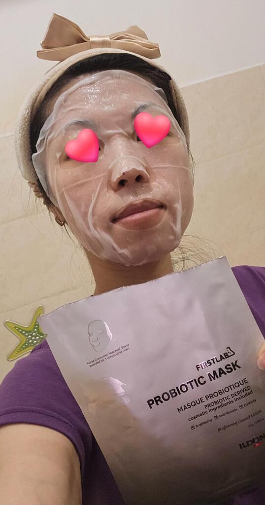 Firstlab Ildong probiotic mask Восстанавливающая и питательная тканевая маска