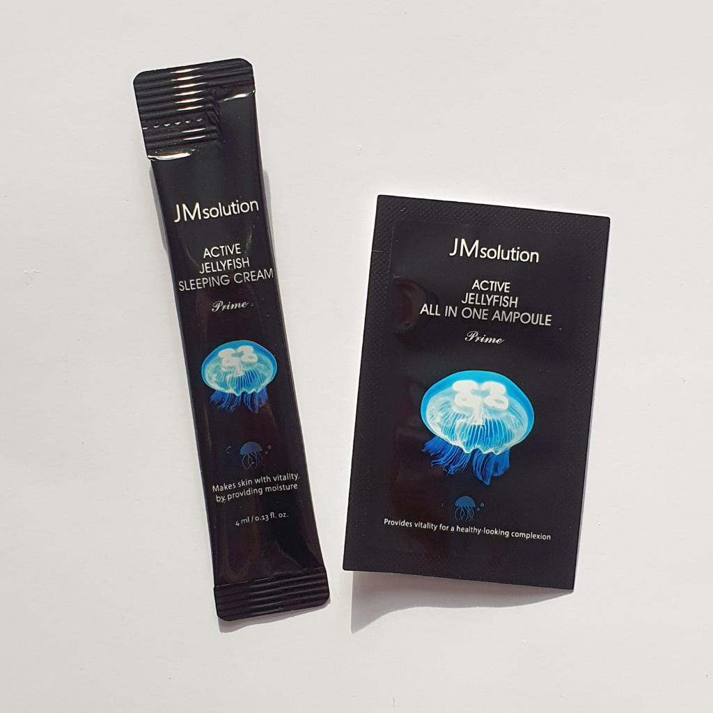 JM Solution Active Jellyfish All In One Ampoule Prime Сыворотка 3 в 1 с экстрактом медузы.