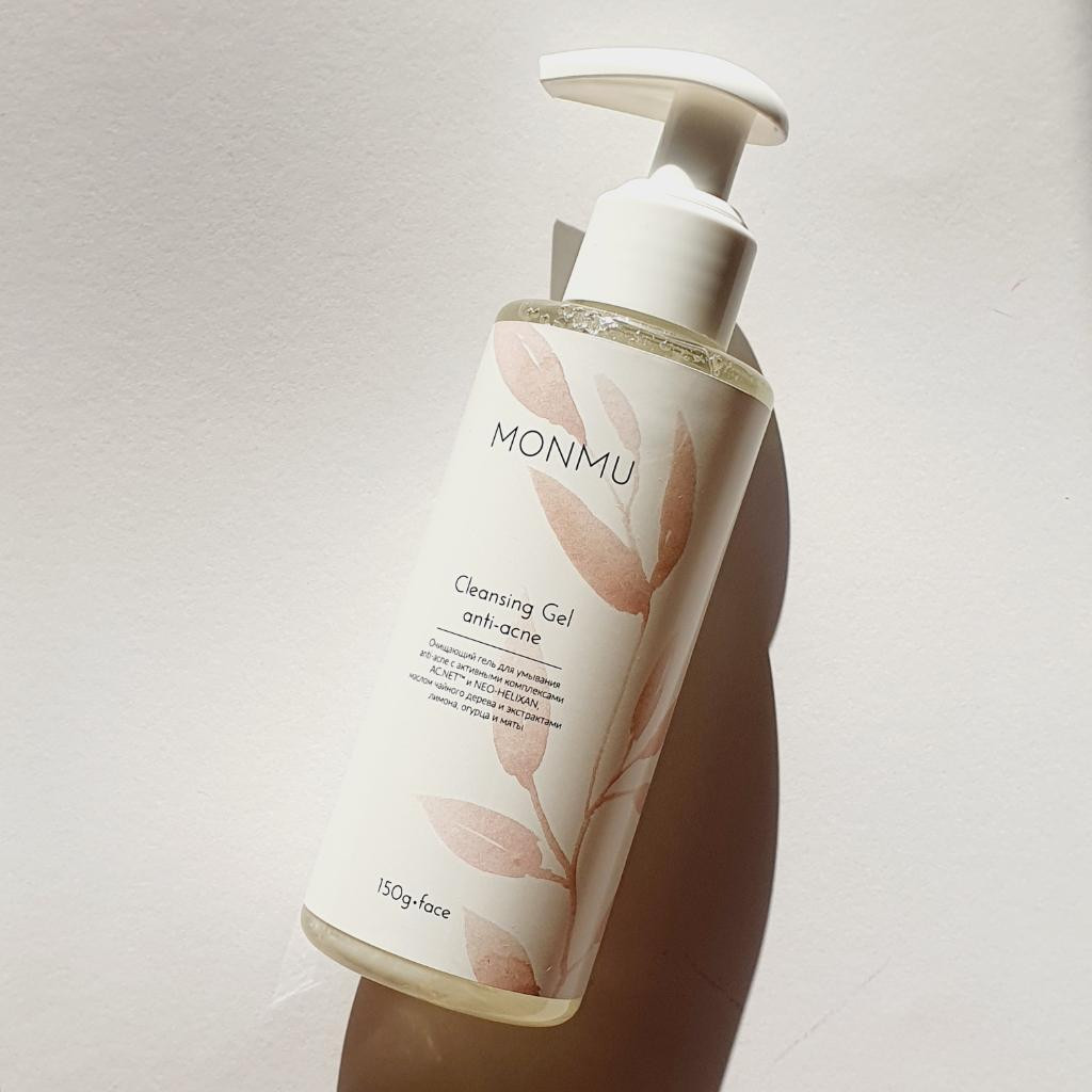 Monmu Cleansing Gel Anti-Acne Очищающий гель для умывания для проблемной кожи.