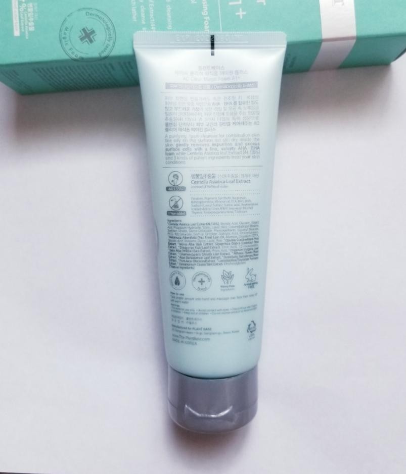 The Plant Base AC Clear Magic Foam A1+ Пенка для проблемной кожи