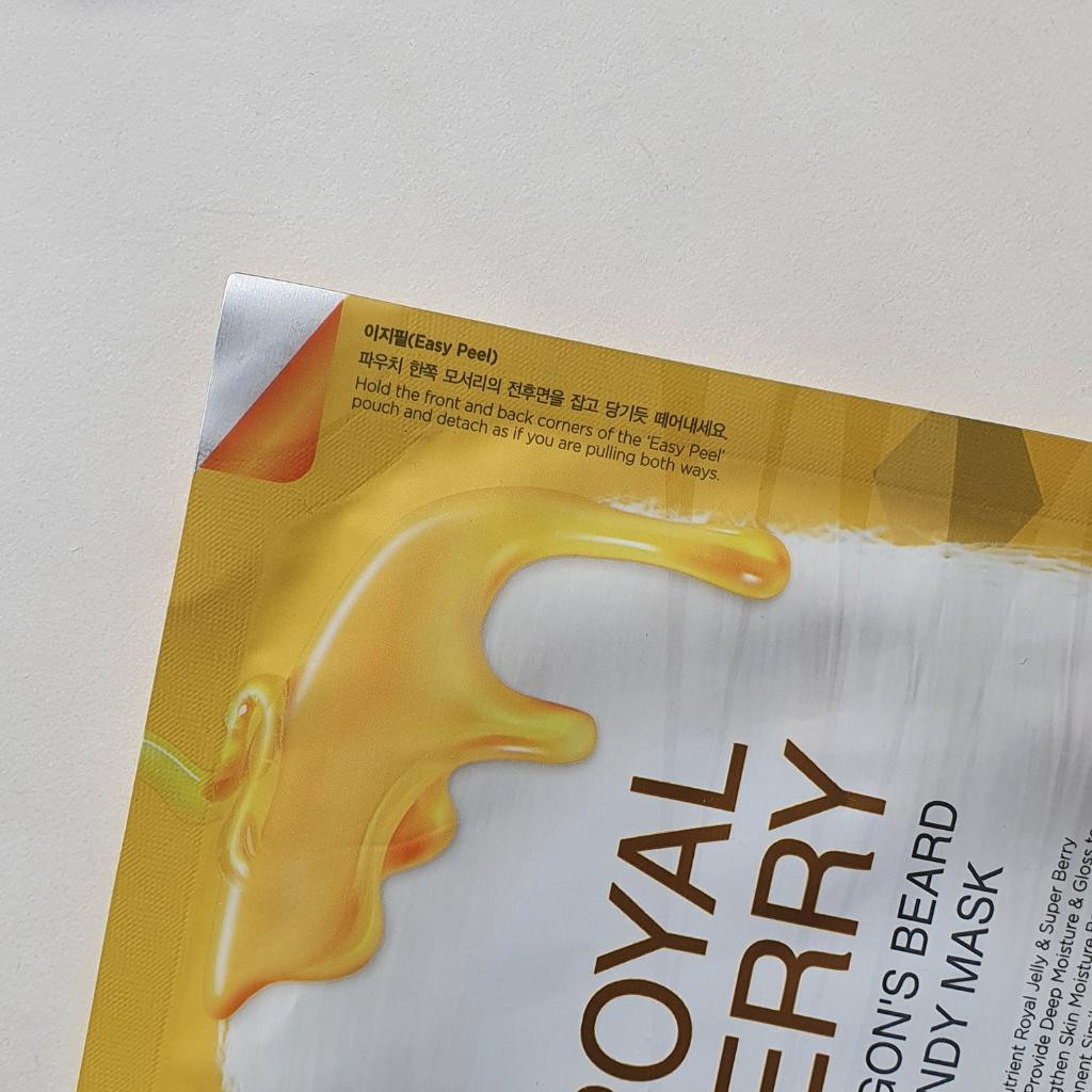 FRUDIA Royal Berry Dragons Beard Candy Mask Роял тающая тканевая маска для лица