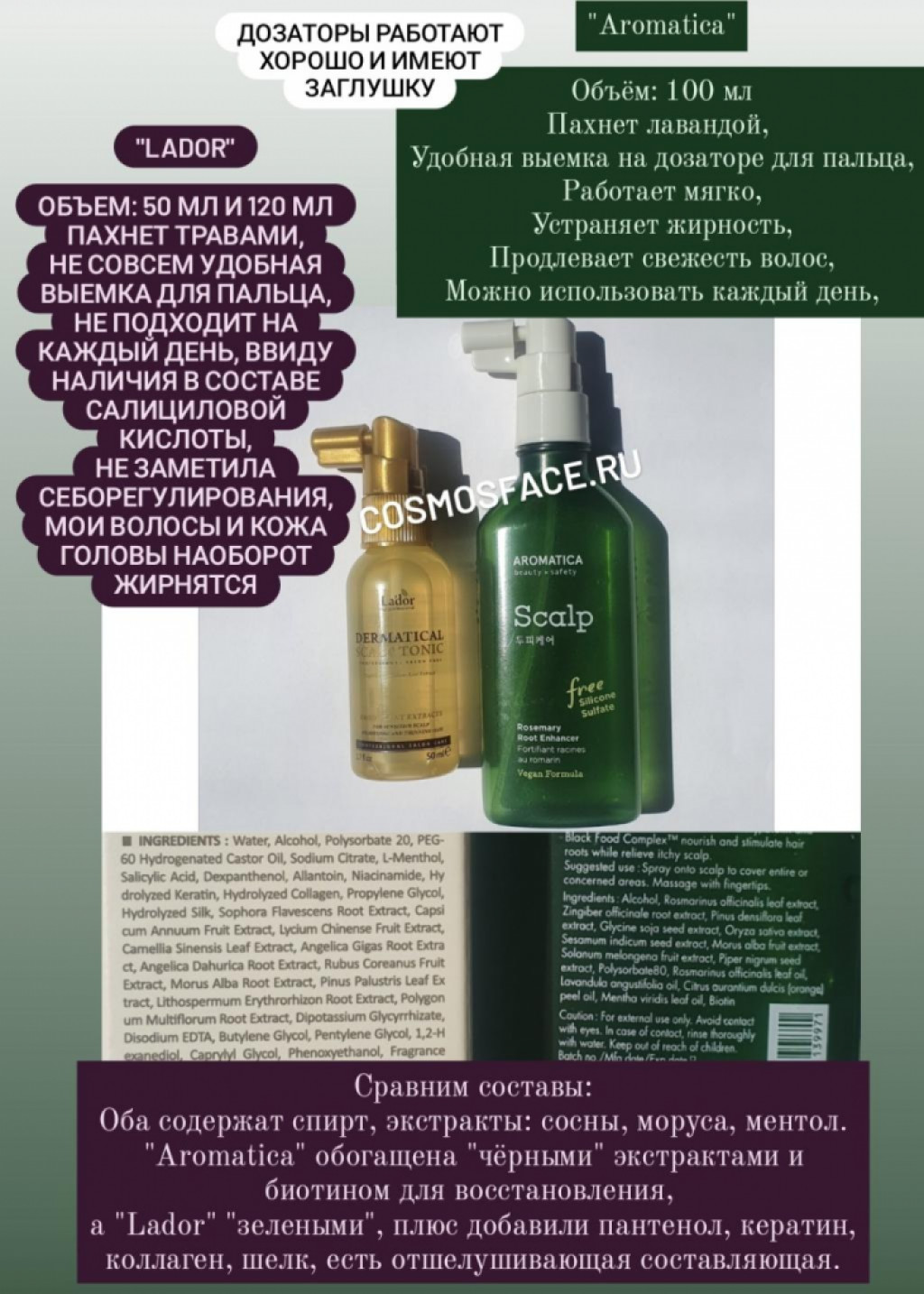 Lador Dermatical Scalp Tonic Тоник для кожи головы против выпадения волос