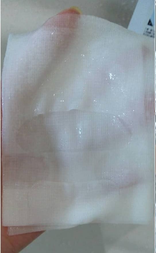 Scinic The Simple Soothing Gauze Mask Тканевая маска для лица.