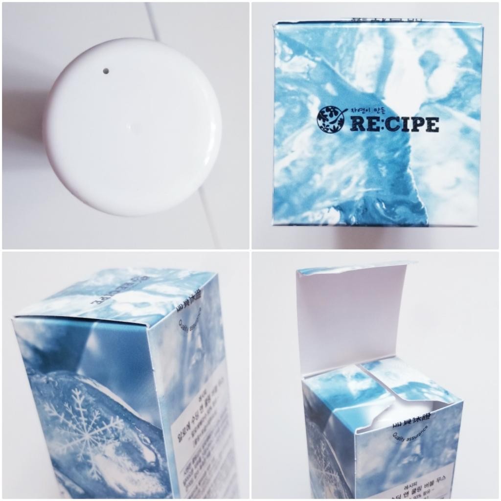 RE:CIPE Aloe Soothing & Cooling Bubble Mousse Успокаивающий, охлаждающий пузырящийся мусс с алоэ вера и пантенолом.