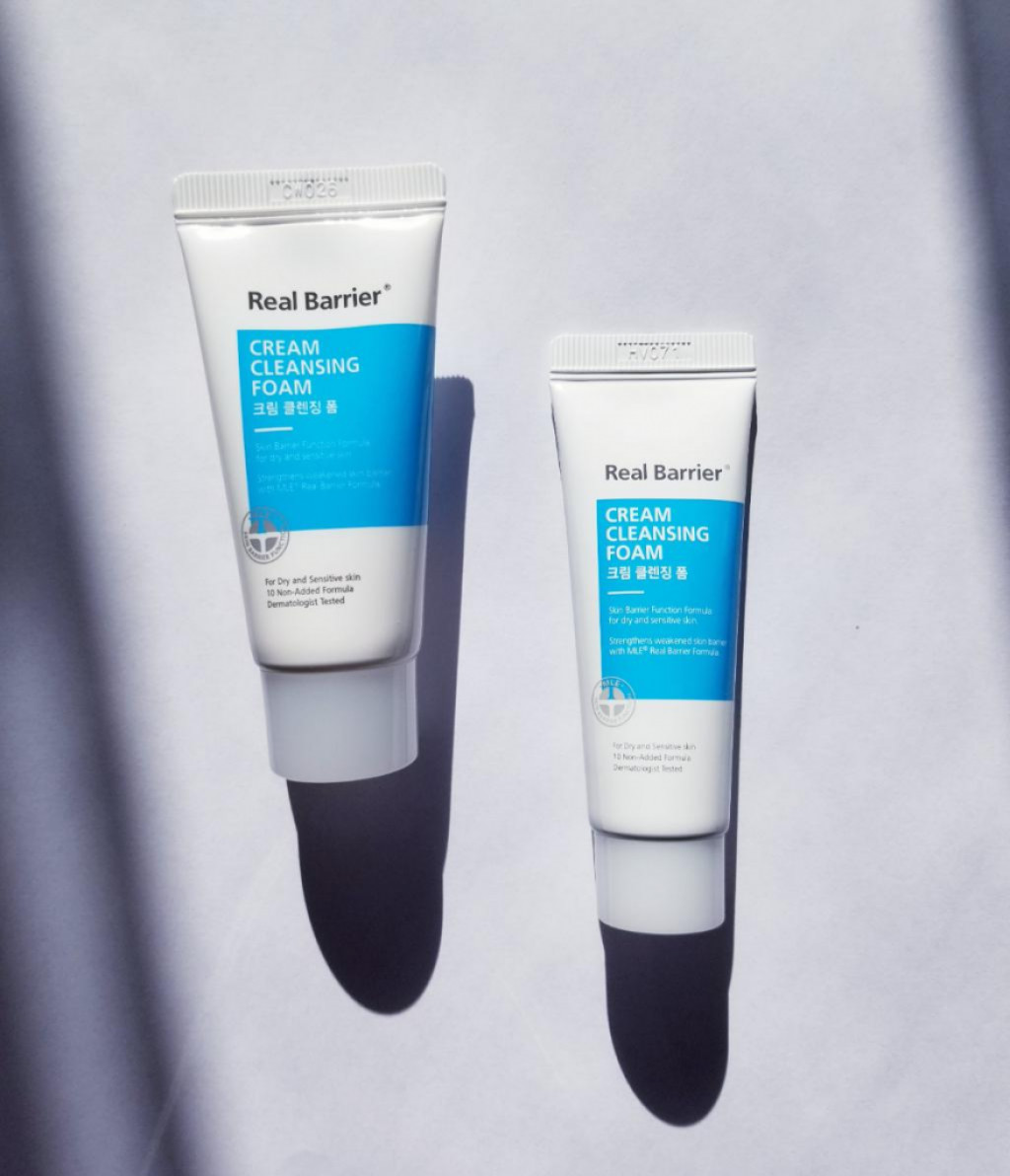 Real Barrier Cream Cleansing Foam Кремовая пенка для умывания