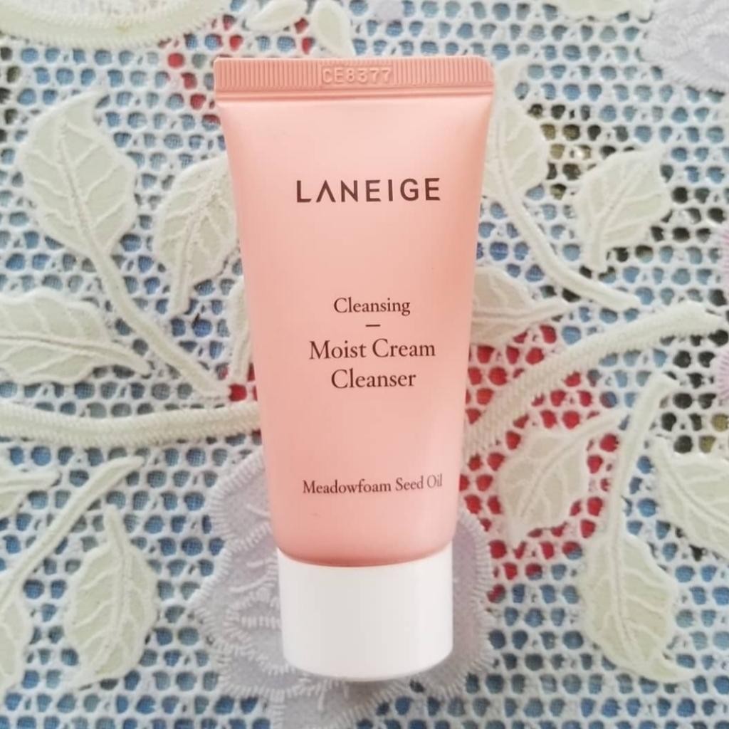 LANEIGE Moist Cream Cleanser Увлажняющая кремовая пенка для умывания