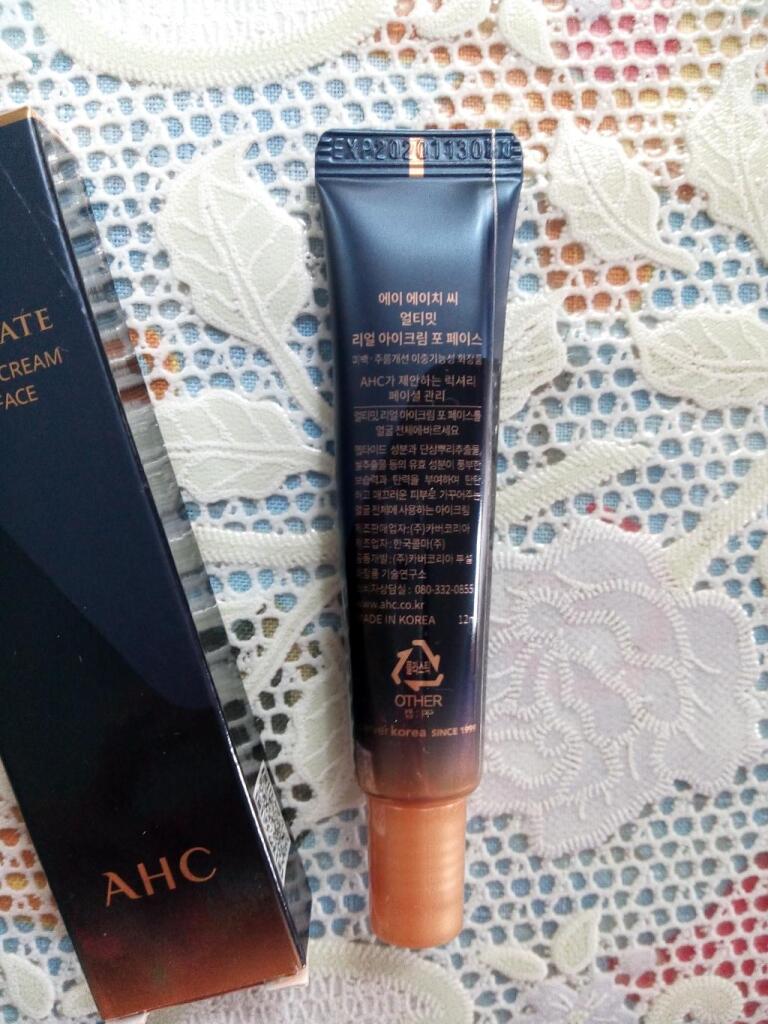 AHC Ultimate Real eye cream for face season 6 Универсальный крем для век и лица