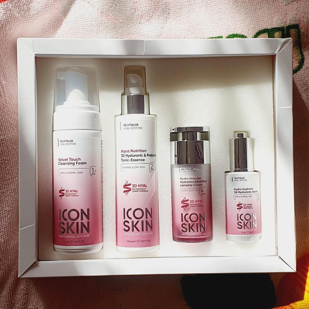 Icon skin Re:vitalize Aqua Nutrition 3d Hyaluronic and Probiotic Tonic-Essence Тоник - эссенция