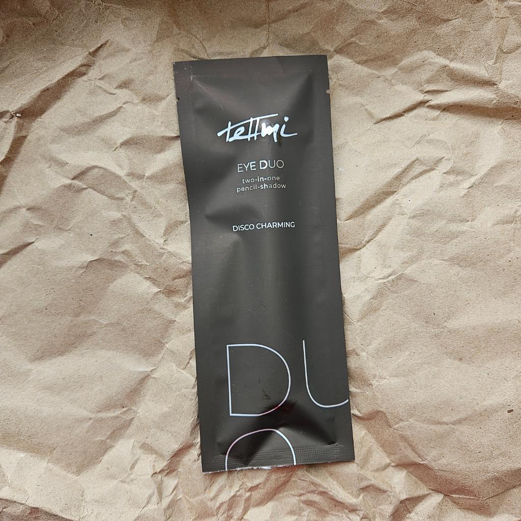 Tellmi eye duo two-in-one pencil shadow Карандаш для глаз и жидкие тени комбо набор 2в1 в оттенке disco charming