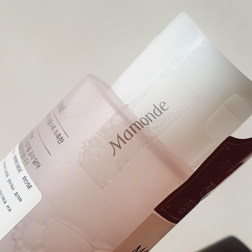 Mamonde Rose water Интенсивно увлажняющий тонер для лица с розовой водой.