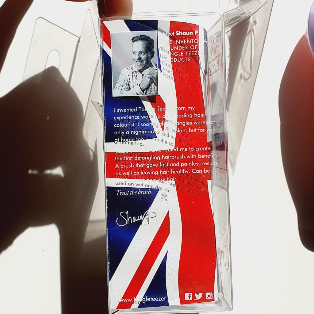 The Original Tangle teezer professional detangling hairbrush wet and dry Профессиональная расчёска для распутывания влажных и сухих волос.