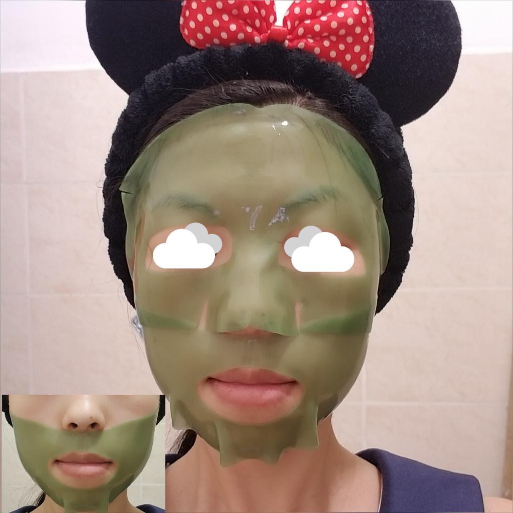 Petitfee Artichoke Soothing Hydrogel Face Mask Противоотёчная гидрогелевая маска с артишоком