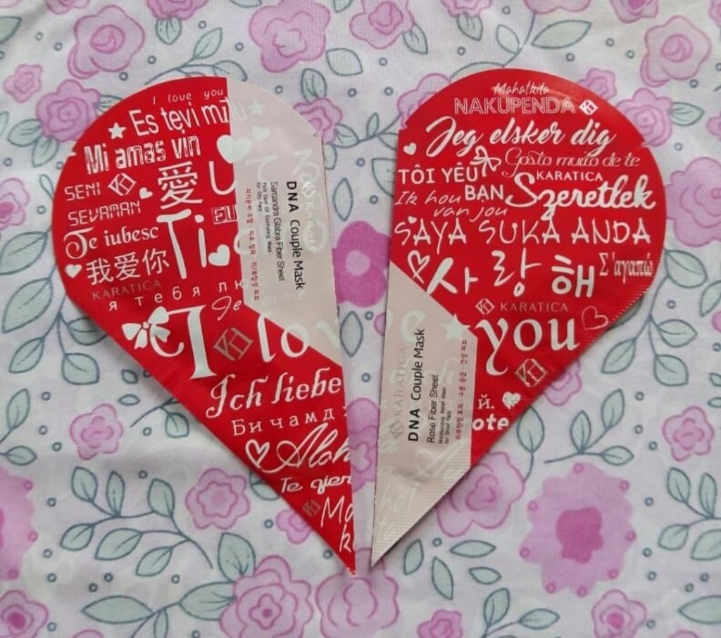 Karatica DNA couple mask Двойная маска для лица.