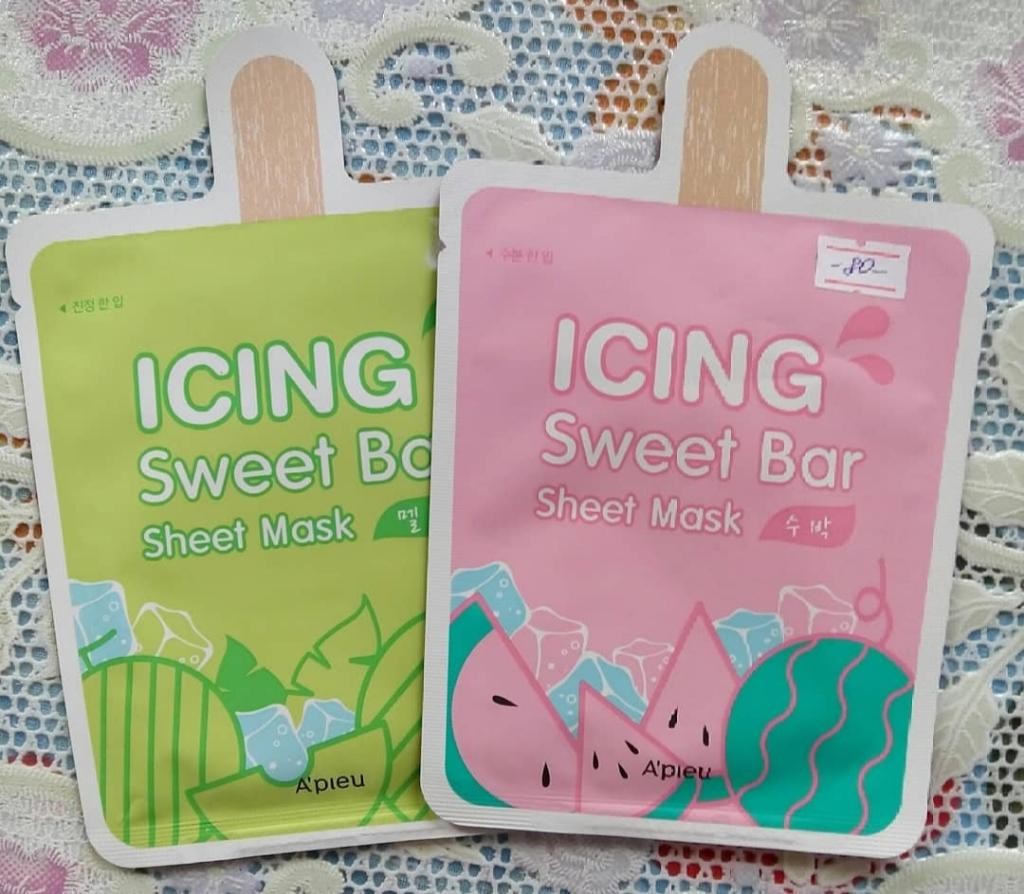 Apieu Icing Sweet Bar Watermelon Sheet Mask Маска с экстрактом арбуза
