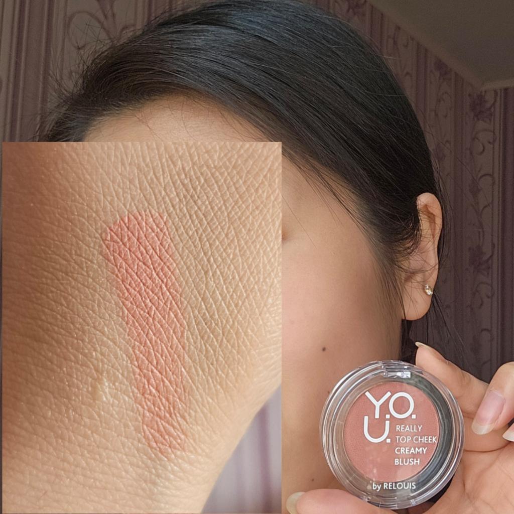 Relouis YOU Really Top Cheek creamy blush 02 Top fresh Кремовые румяна