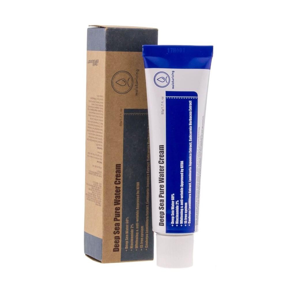 Purito Deep Sea Pure Water Cream Крем с морской водой для глубокого увлажнения кожи 