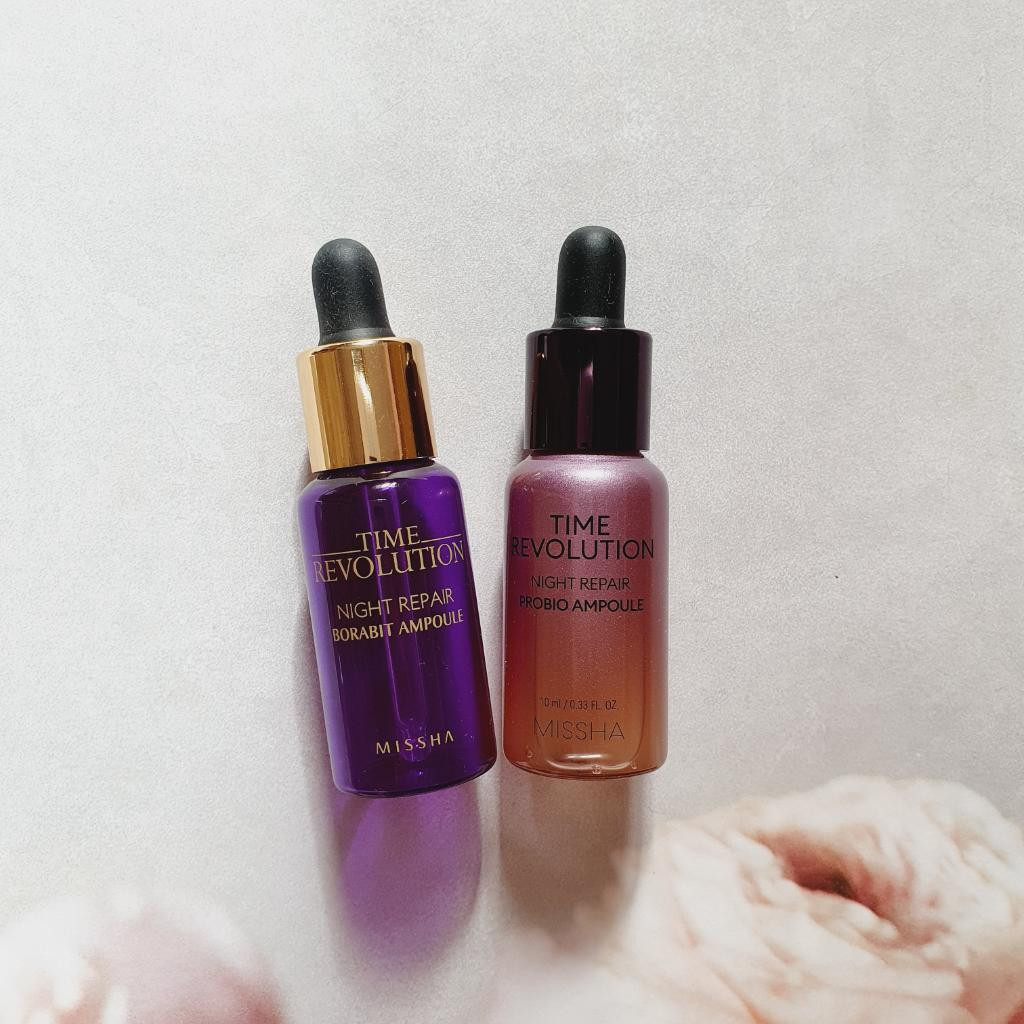 Time Revolution Night Repair Probio Ampoule Ночная восстанавливающая сыворотка для лица.