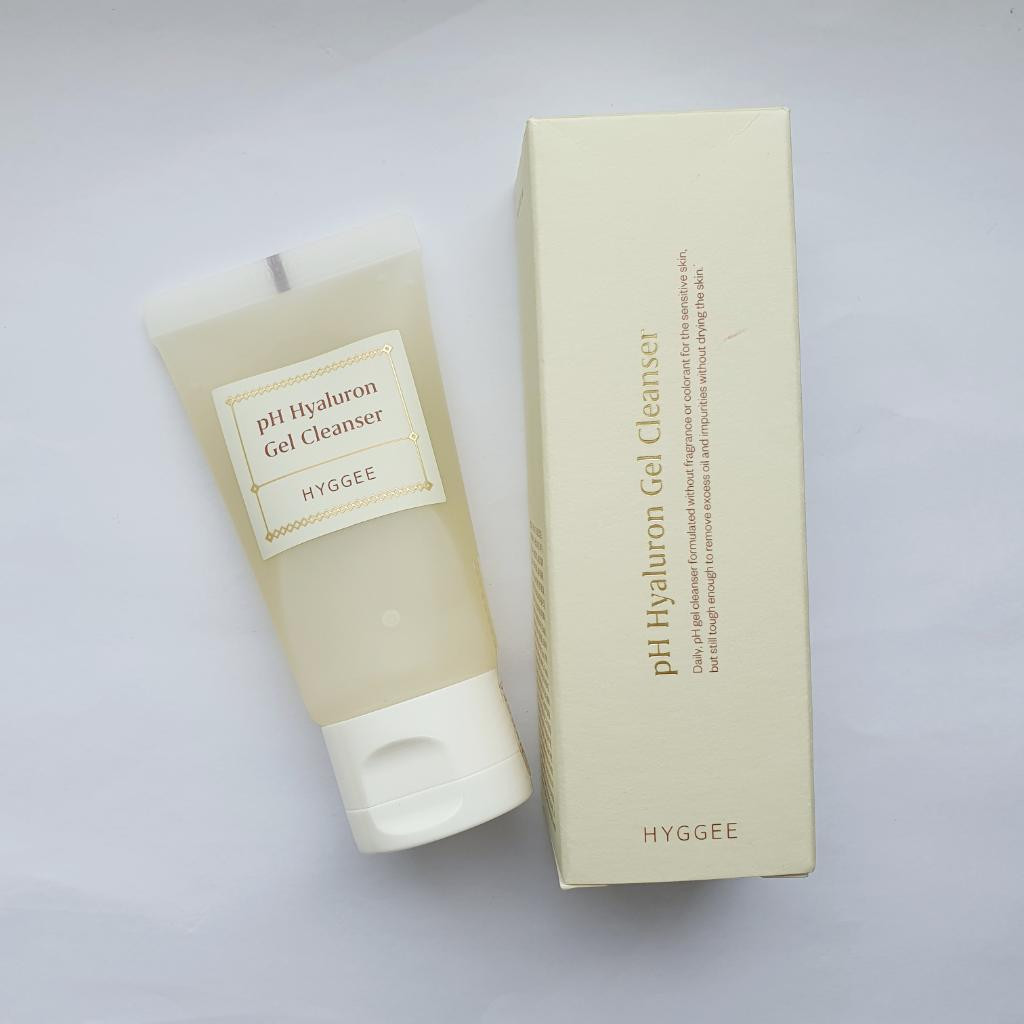 Hyggee pH Hyaluron Gel Cleanser Дневной очищающий гель для умывания чувствительной кожи.